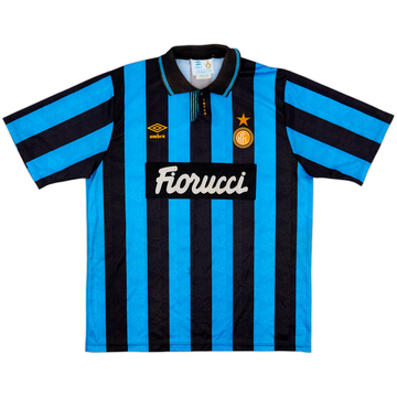 1992-94 Inter Milan Home Shirt - 8/10 - (L)