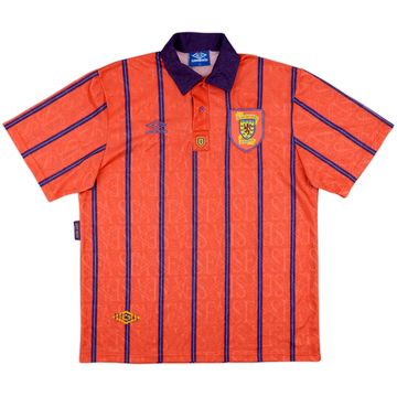 1993-95 Scotland Away Shirt - 8/10 - (XL)