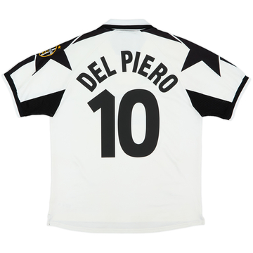 1998-99 Juventus Away Shirt Del Piero #10 - 7/10 - (L)