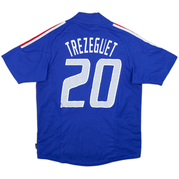 2002-04 France Home Shirt Trezeguet #20 - 6/10 - (S)