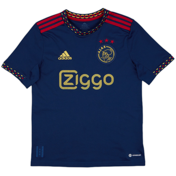 2022-23 Ajax Away Shirt - 7/10 - (L.Boys)