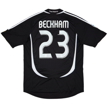 2006-07 Real Madrid Away Shirt Beckham #23 - 4/10 - (L)