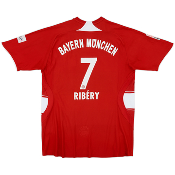 2007-08 Bayern Munich Home Shirt Ribery #7 - 5/10 - (M)