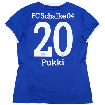 2012-14 Schalke Home Shirt Pukki #20 - 10/10 - (Women's XL)