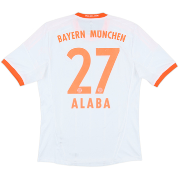 2012-13 Bayern Munich Away Shirt Alaba #27 - 6/10 - (M)