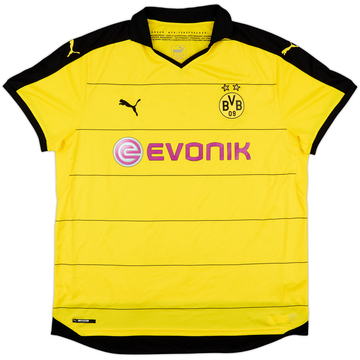 2015-16 Borussia Dortmund Home Shirt - 7/10 - (3XL)
