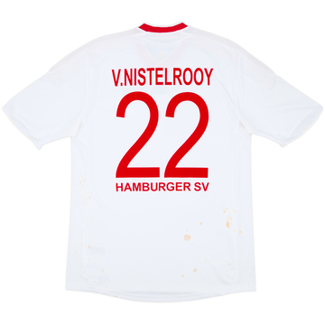 2009-10 Hamburg Home Shirt v. Nistelrooy #22 - 6/10 - (M)