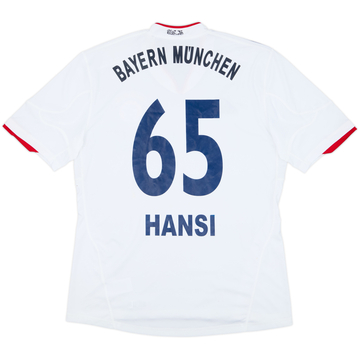 2010-11 Bayern Munich Away Shirt Hansi #65 - 9/10 - (L)