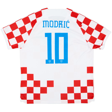 2022-23 Croatia Home Shirt Modric #10 - 9/10 - (XL)