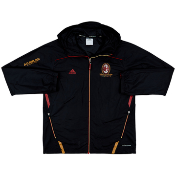 2010-11 AC Milan adidas Hooded Rain Jacket - 8/10 - (L)