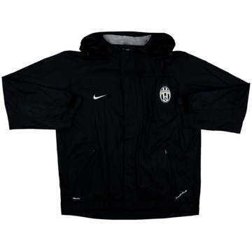 2007-08 Juventus Nike Hooded Track Jacket - 8/10 - (L)