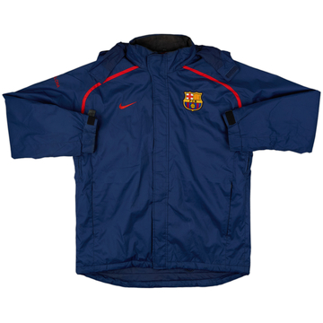 2006-07 Barcelona Nike Padded Bench Coat - 6/10 - (L)