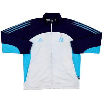 2002-03 Olympique Marseille adidas Track Jacket - 4/10 - (L)