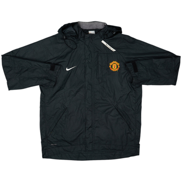 2007-08 Manchester United Nike Hooded Rain Jacket - 5/10 - (M)
