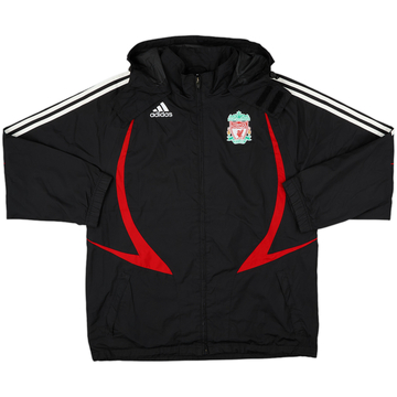 2007-08 Liverpool adidas Hooded Rain Jacket - 5/10 - (XL)
