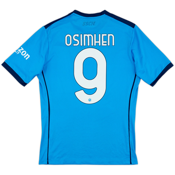 2021-22 Napoli Home Shirt Oshimen #9 - 8/10 - (M)
