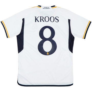 2023-24 Real Madrid Home Shirt Kroos #8 - 8/10 - (M)