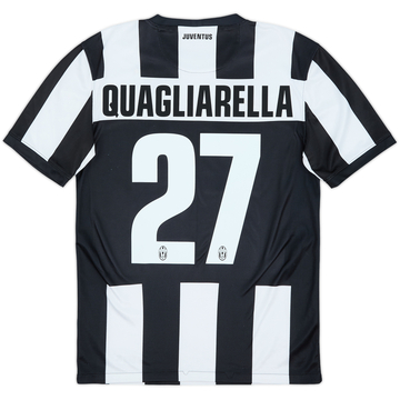 2012-13 Juventus Home Shirt Quagliarella #27 - 8/10 - (S)
