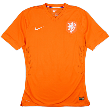 2014-15 Netherlands Authentic Home Shirt - 8/10 - (XXL)
