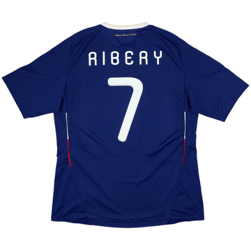 2009-10 France Home Shirt Ribery #7 - 6/10 - (XL)