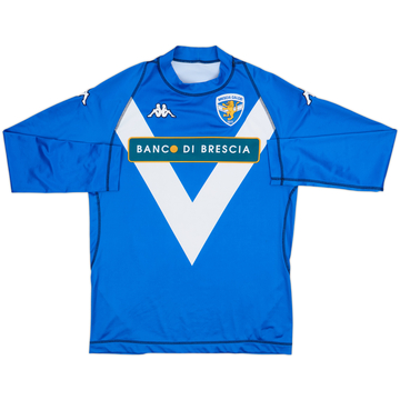 2003-04 Brescia Home L/S Shirt - 8/10 - (XL)