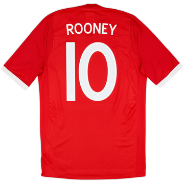 2010-11 England 'South Africa' Away Shirt Rooney #10 - 8/10 - (M)