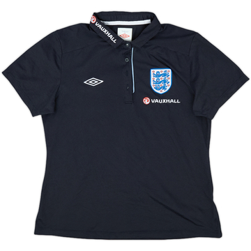 2010-11 England Umbro Polo Shirt - 9/10 - (Women's M)
