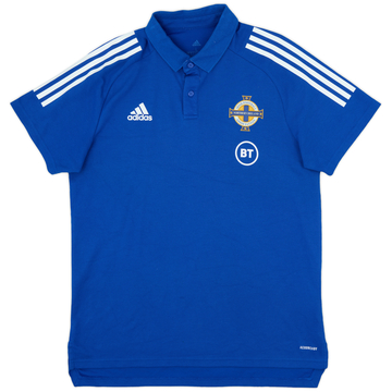 2019-20 Northern Ireland adidas Polo Shirt - 8/10 - (L)