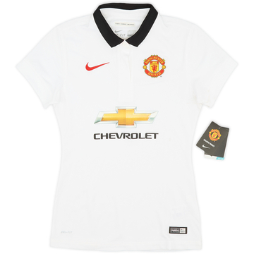 2014-15 Manchester United Away Shirt (Women's XS)