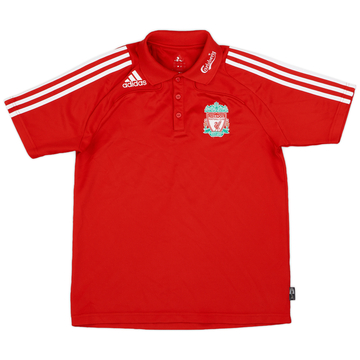2008-09 Liverpool adidas Polo Shirt - 8/10 - (M)