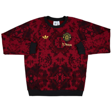2024-25 Manchester United adidas CNY Sweat Top - As New