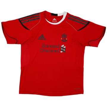2010-11 Liverpool adidas Formotion Training Shirt - 8/10 - (L.Boys)