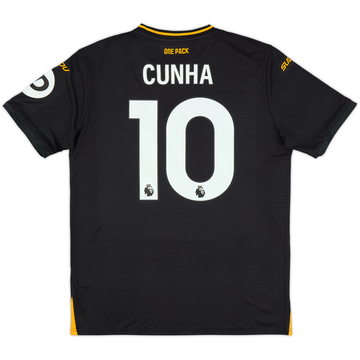 2024-25 Wolves Away Shirt Cunha #10