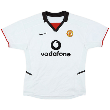 2002-03 Manchester United Away Shirt - 8/10 - (M.Boys)
