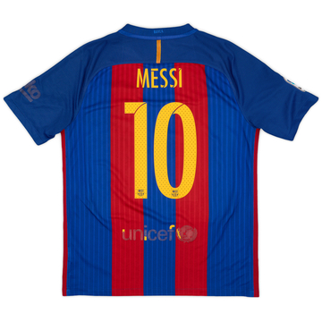 2016-17 Barcelona Home Shirt Messi #10 - 5/10 - (S)