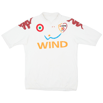 2007-08 Roma Away Shirt - 6/10 - (L.Boys)