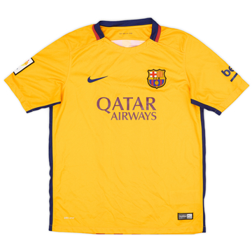 2015-16 Barcelona Away Shirt - 8/10 - (XL.Boys)