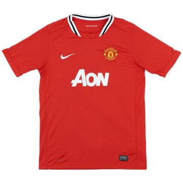 2011-12 Manchester United Home Shirt - 7/10 - (XL.Boys)