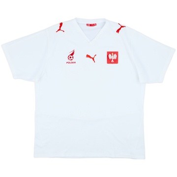 2008 Poland Basic Home Shirt - 5/10 - (XXL)