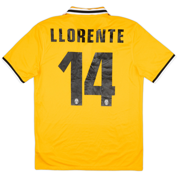 2013-14 Juventus Away Shirt Llorente #14 - 5/10 - (M)