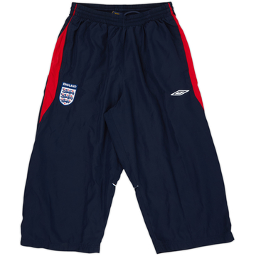 2004-06 England Umbro 3/4 Bottoms/Pants - 8/10 - (XL)