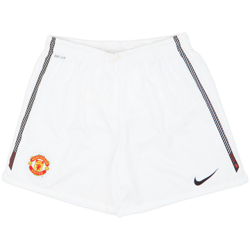 2010-11 Manchester United Home Shorts - 10/10 - (M)