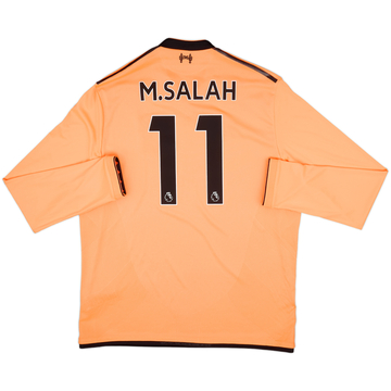 2017-18 Liverpool 125 Years Third L/S Shirt M.Salah #11 - 8/10 - (XL)