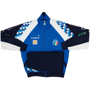 1990 Italy Diadora Full Tracksuit - 6/10 - (XL)