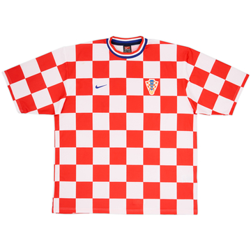 2000-02 Croatia Basic Home Shirt - 8/10 - (XL)