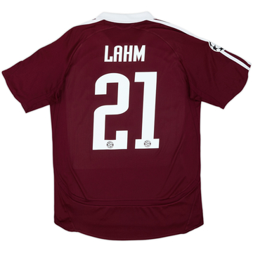 2006-07 Bayern Munich CL Shirt Lahm #21 - 5/10 - (S)