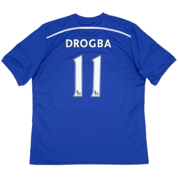 2014-15 Chelsea Home Shirt Drogba #11 - 9/10 - (XXL)