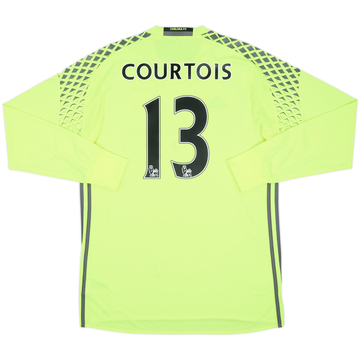 2016-17 Chelsea GK Shirt Courtois #13 - 6/10 - (L)