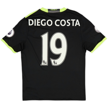 2016-17 Chelsea Away Shirt Diego Costa #19 - 7/10 - (L.Boys)