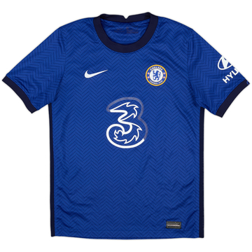 2020-21 Chelsea Home Shirt - 4/10 - (L.Boys)